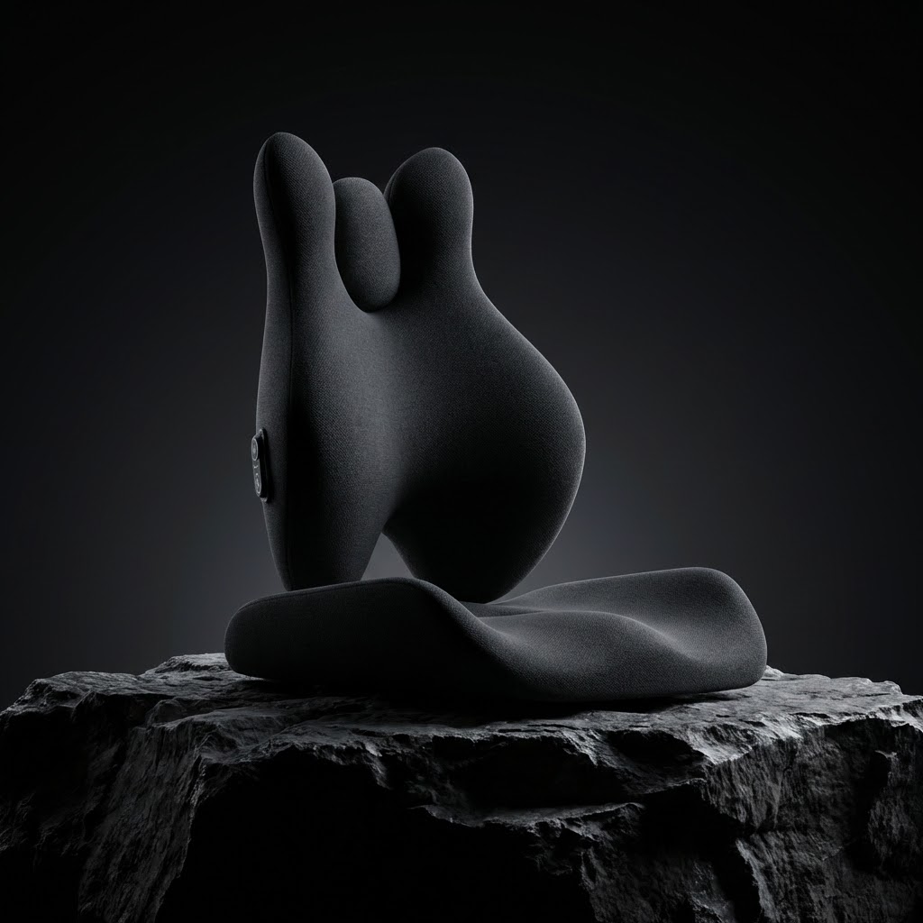 Ergonomisches Kissen-Set – Lenden- & Sitzkissen (Grün)