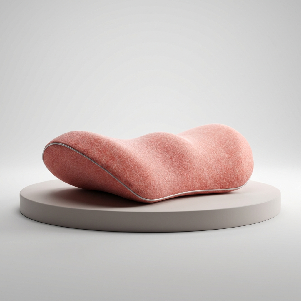 Ergonomic Memory Foam Back Support Pillow