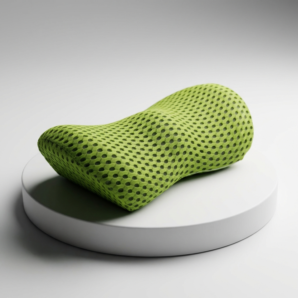 Ergonomic Memory Foam Back Support Pillow